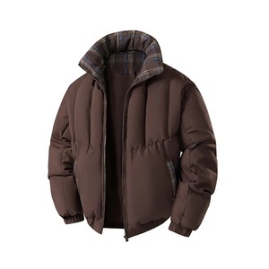 Veste courte coupe-vent pour homme, parka, streetwear, vêtement d'extérieur coupe-vent pour l'automne et l'hiver, veste chaude pour homme - Product Image 2