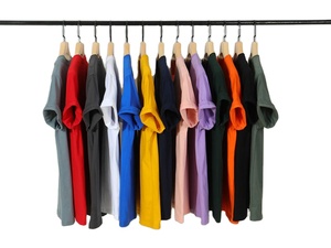 Meilleure vente 14 couleurs 220g coton logo Oem à manches courtes unisexe couleur unie imprimé logo col rond T-shirt pour hommes pour hommes - Product Image 3