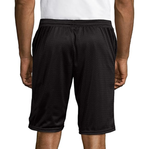 Pantalones Cortos Deportivos para Hombre, Ropa Deportiva de Secado Rápido, Tela de Algodón para Entrenamiento, Gimnasio, Color Negro, Verano - Product Image 2