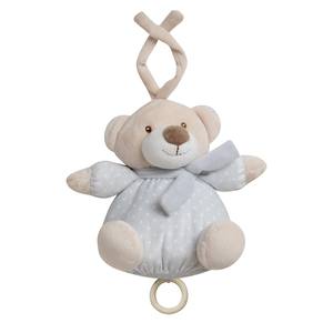 Teddy musical gris Mod. Siège auto et poussette Osito avec jouet - Product Image 1