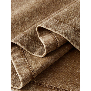 Camiseta de lavado ácido para hombre totalmente personalizada en varios colores, ropa de verano, nueva camiseta de lavado ácido para hombre a la moda, calidad al por mayor - Product Image 5