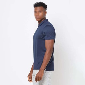 Golf d'été pour hommes de haute qualité pour Polo T-Shirt Slim Fit respirant Polyester à manches courtes fermeture éclair coton grande taille chemises pour hommes - Product Image 3