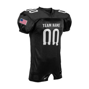 ชุดเสื้อผ้ากีฬาอเมริกันฟุตบอลผ้าสแปนเด็กซ์/ โพลีเอสเตอร์แขนสั้นขนาดใหญ่พิเศษชุดออกกำลังกายในฤดูร้อน - Product Image 2