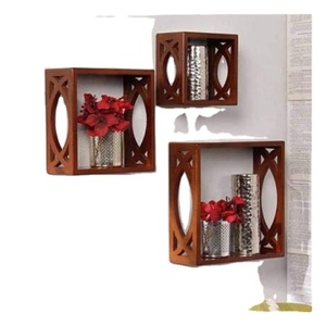 Estante de pared de madera de diseño moderno, nueva colección, uso doméstico, sala de estar decorativa, almacenamiento, cocina, baño, pasillo, precios al por mayor - Product Image 1