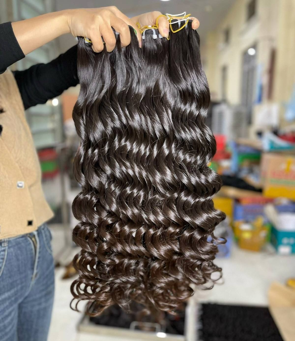 สีน้ำตาล