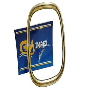 Pulsera de mujer chapada en oro de latón de 18 quilates elegante hecha a mano, accesorio de declaración de proveedor indio, regalos para fiesta - Product Image 1