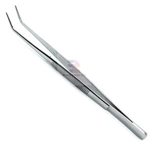 Pinzas de algodón quirúrgico de acero de alta calidad Fórceps de tejido médico - Product Image 3