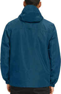 Chaqueta cortavientos de lona ligera informal para hombre para abrigos plegables de primavera con logotipo frontal - Product Image 6