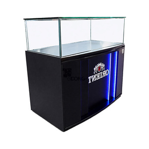 Glass Display <b>Showcases</b> for Cosmetic Perfume Shops | LED Lighting Customizable Size High Quality Retail Displays | OEM Service - Product Image 1