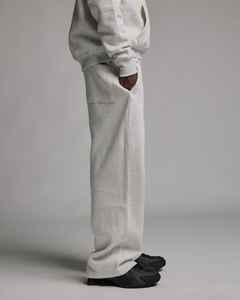 กางเกงสเวตเตอร์สำหรับผู้ชายและผู้หญิงกางเกงสเวตเตอร์ผ้าคอตตอนทรงหลวมขาบานสำหรับ100% - Product Image 5