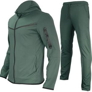 Sweats à capuche et pantalons de survêtement en polaire de base ensemble de jogging pour hommes vente en gros survêtement vêtements de sport survêtements jogging unisexe - Product Image 4
