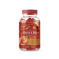 DUOZI OEM Tomatenextract Gummies Lycopene Voedingssupplement voor Hartgezondheid, Huidgezondheid & Antioxidant Ondersteuning