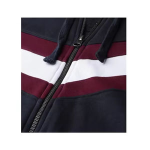 Sudaderas con capucha de tendencia informal para hombres y mujeres 100% algodón bordado de gran tamaño con cuello con capucha patrón sólido frente otoño servicio OEM - Product Image 5