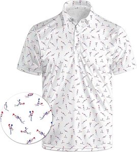 Polo de Manga Corta Blanco para Hombre de Marca de Diseñador, Nueva Tendencia de Moda, Jersey Deportivo Ajustado, Camisa de Golf MeVer Sace - Product Image 1