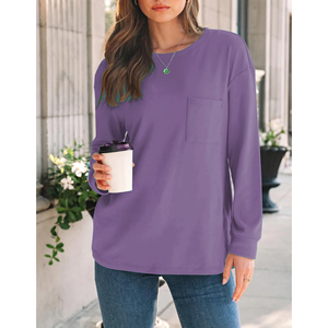 Sweatshirts décontractés personnalisés pour femmes, doublés en polaire, légers pour l'automne, les séances de sport, le streetwear, confortables, doux, tricotés, pull d'hiver - Product Image 6