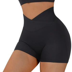 Shorts Deportivos Personalizados para Mujer, Casuales, de Cintura Alta, Holgados, para Yoga, Correr y Entrenamiento - Product Image 1