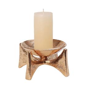 Bougeoir moderne doré fait à la main de couleur personnalisée Conception d'équilibre pour bougies lourdes Maison Mariage de Noël Durable - Product Image 4