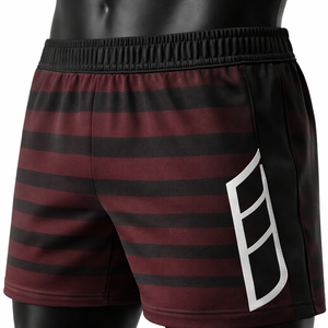 Nouvelle Arrivée : Tenue de Rugby de Fabricant Haut de Gamme – Maillot et Short Rayés de Qualité Supérieure, Dernier Design - Product Image 6