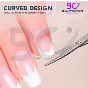 Tijeras para Cutículas de Acero Inoxidable, Curvas, Duraderas, Antideslizantes, de Buena Calidad, para Uso Personal, 2026 - Product Image 5