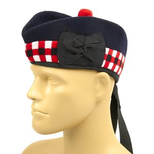 Chapeau Glengarry en gros avec logo personnalisé, conception OEM, motif tartan traditionnel - Product Image 2