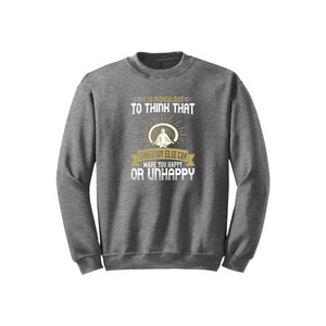 Sudadera de mezcla de algodón con estampado de temas de Buda, 12 opciones de color, estilo informal 260-280 GSM, colocación de diseño personalizable para invierno - Product Image 4