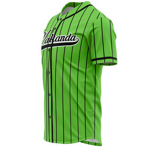 Maillot de baseball personnalisé à boutons, uni, manches courtes, style hipster, hip hop, t-shirts, maillot de baseball, ajoutez votre nom, votre numéro, votre logo - Product Image 3