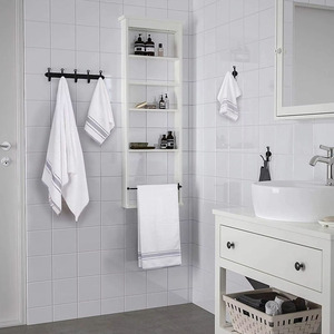 Hot Wholesale Luxury 100% Cotton Bath <strong>Towel</strong> Sets Soft Terry <strong>Dobby</strong> 5 Star Box Gift Woven Technics for Hotel or Home Use - Product Image 2