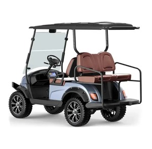 Carrito de golf levantado para 4 + 2 pasajeros con asientos al aire libre 4 + 2 asientos a la venta - Product Image 4