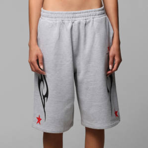 Short en Molleton de Coton 100% pour Homme Pantalon de Survêtement en Éponge Française à Motif Solide avec Sérigraphie Personnalisée Style Street Wear - Product Image 5