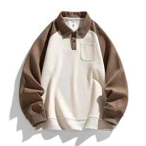 Sudadera Polo Lauren 2025 Informal para Hombre, de Verano, Tejida, con Forro, Holgada, Estilo Urbano, Talla Grande, Personalizada, con Diseño de Puntos, 100% Algodón - Product Image 1