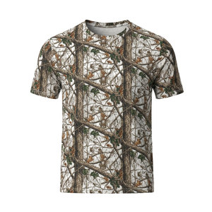 เสื้อยืดล่าสัตว์คุณภาพสูง ผลิตในปากีสถาน รับทำโลโก้ตามสั่ง สำหรับการสั่งซื้อจำนวนมากและแบบ OEM - Product Image 1