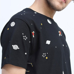 T-shirt graphique personnalisé en gros DTG & DTF |   T-shirts unisexes à manches courtes et col rond 100% coton avec impression de logo personnalisé - Product Image 6