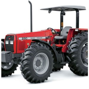 Tractor de Ruedas Massey Ferguson 399 Usado de 75HP para Rodamientos de Motor y Motores - Product Image 1