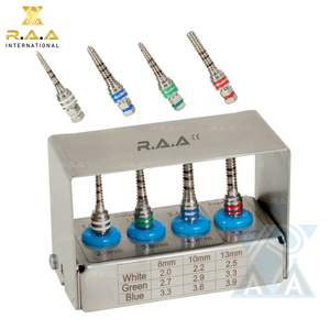 Dental Tissue <b>Punch</b> Kit Metal Surgical Instrument <b>Set</b> with Bur Holder CE Certified Class I Manual Dental Surgery Tools - Product Image 5