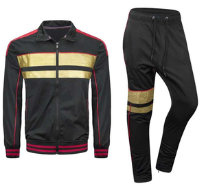 Ensemble de survêtement décontracté en coton sublimé, taille plus, écologique, pour homme, vêtements en gros, ensemble 2 pièces pour l'hiver - Product Image 4