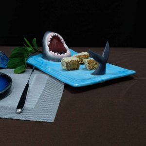 Guangzhou <span class=keywords><strong>Hefa</strong></span> assiettes & Plats platos nórdicos plato caliente de cerámica platos rectangulares restaurante japonés tiburón Sushi platos - Product Image 6