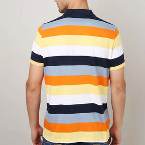 Traje de moda Slim Fit Nuevo artículo Hombres Polo Camisetas Media manga Transpirable Factory Outlet Hombres Polo Camisetas - Product Image 3