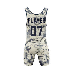 Custom Men's Wrestling Singlet Tights with Adjustable <b>Strap</b> Closure High Quality Custom Logo Gym wear Weight Lifting Singlets - Product Image 2