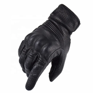 Recién llegado Guantes de motociclista con logotipo personalizado | Guantes de cuero para carreras de motos - Product Image 2