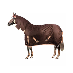 Manteau et tapis d'hiver d'équitation Ripstop 600 Denier du meilleur fabricant Tapis de cheval de participation avec rembourrage en coton et doublure en nylon - Product Image 5