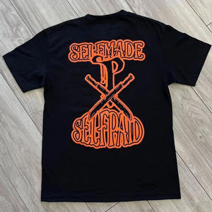 Servicios OEM, Ropa Urbana Estampada, Estilo Urbano, Ecológica, Manga Corta, Lisa, 100% Algodón, Transpirable, Cuello Redondo, Ropa de Verano Unisex - Product Image 2