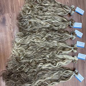 Precio al por mayor extensiones de cabello humano vietnamita Color personalizado trama natural del pelo SDD de alta calidad - Product Image 1