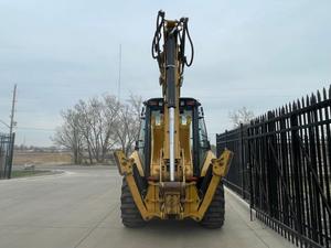 Haute qualité utilisée pour la chargeuse sur pneus Caterpillar 420E avec pompe et roulement de boîte de vitesses à cylindre hydraulique Huade à vendre - Product Image 6