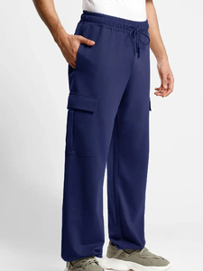 Logo personnalisé Pantalon de survêtement surdimensionné de haute qualité 100% coton Sweat Jogger Pantalon de survêtement décontracté pour hommes - Product Image 6