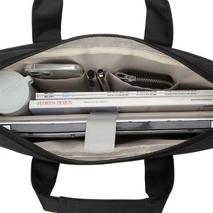 Maletín para Computadora TRILACE INTERNATIONAL, de Gran Capacidad, 100% Cuero, 340g, para Portátiles de 15.6 y 14 Pulgadas, Negro, Portátil - Product Image 2