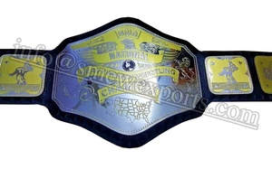 National Wrestling Alliance NWA World Heavyweight Championship Ceinture pour la boxe Grappling Arts Martiaux Gants Sac Inclus - Product Image 2