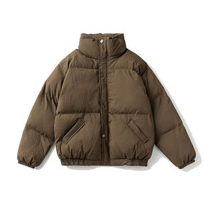 Wholesale Fashion Black Winter Clothing Designer <b>Coats</b> Custom Soft <b>Waterproof</b> Outdoor <b>Plus</b> <b>Size</b> Bubble Men's Down Puffer Jacket - Product Image 2