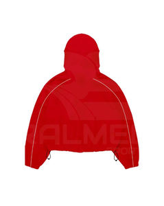 Survêtement de haute qualité 100% nylon, pantalon et veste à capuche, logo personnalisé, imperméable, différentes couleurs, coupe-vent pour hommes - Product Image 4