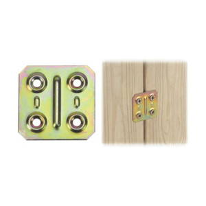 Piastra Diritta in Acciaio Tropicalizzato Art. 160 mm.50x50 - Product Image 1