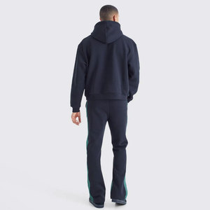 Nouveau survêtement élégant pour hommes en molleton surdimensionné respirant Jogging pour hommes Vente en gros Ensembles de survêtement deux pièces pour hommes - Product Image 2